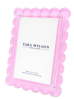 Scallop Frame | Pastel Pink