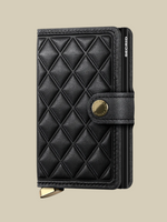 Miniwallet |Emboss Diamond Black