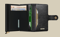 Miniwallet |Emboss Diamond Black