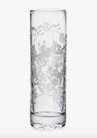 Engraved Berry Vase