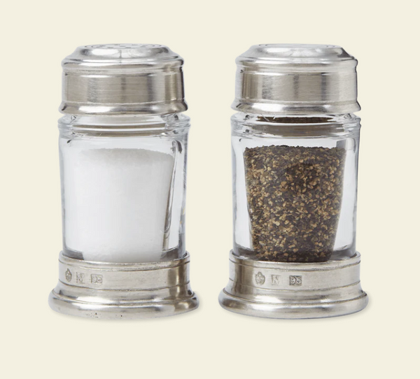 Pewter Salt & Pepper Shaker Set