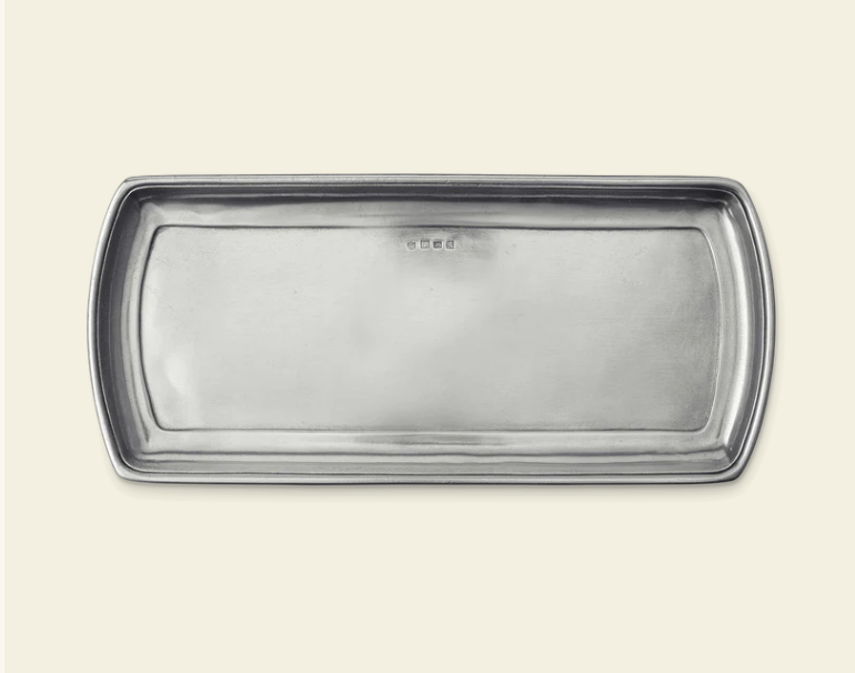 Pewter Classico Narrow Tray
