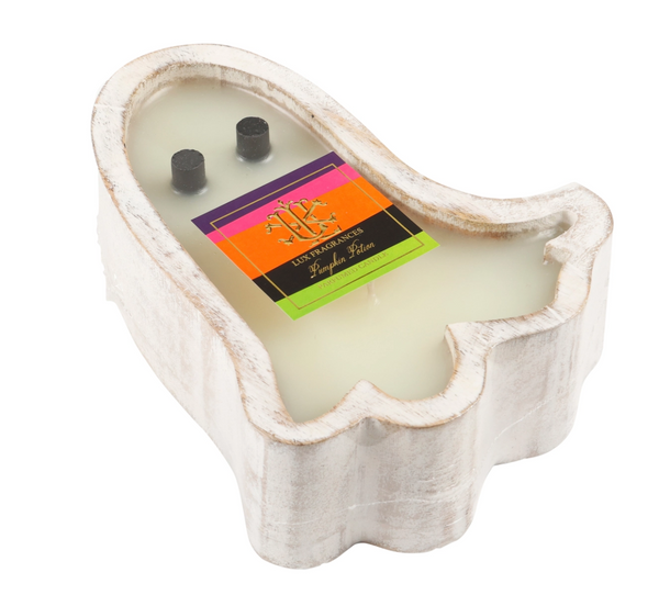 Pumpkin Potion Ghost Dough Bowl Candle