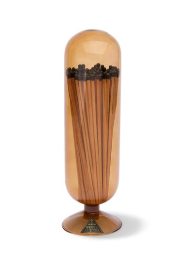 Fireplace Match Cloche | Amber