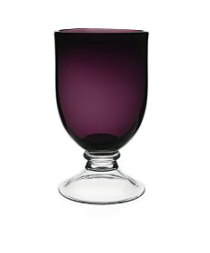 Footed Hurricane | Amethyst