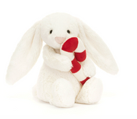 Bashful Bunny With Candy Cane