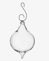 Finial Clear Ornament
