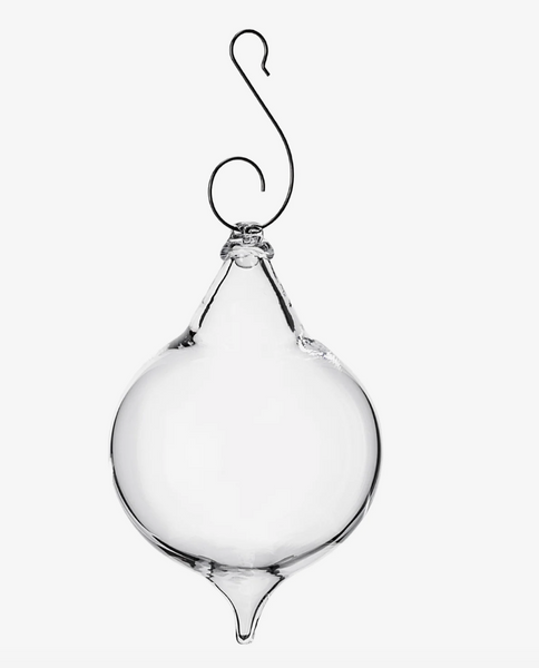 Finial Clear Ornament