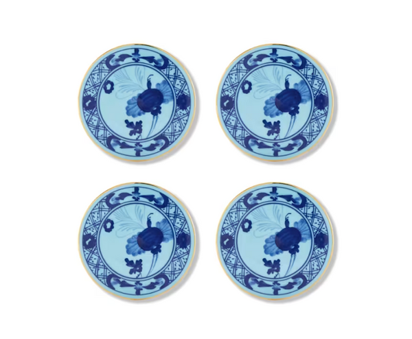 Oriente Italiano Coasters Set of 4 | iris