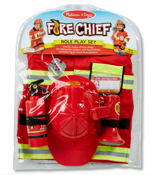 Fire Chief Costume Set