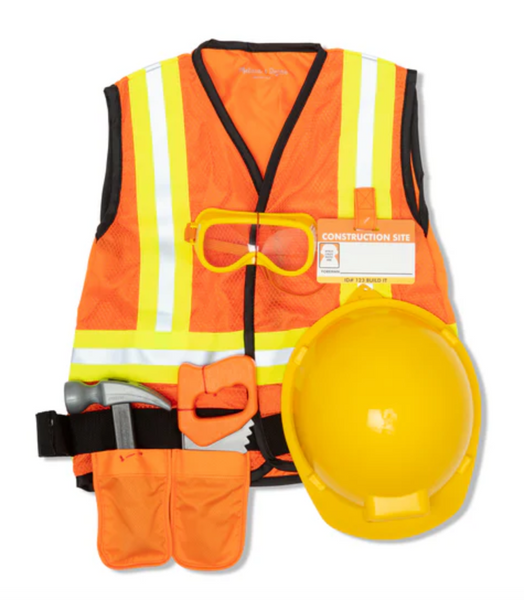 Construction Worker Costume Set