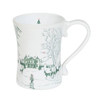Country Estate Winter Frolic Mug | Evergreen