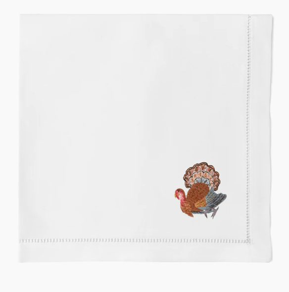 Gold Turkey Napkin