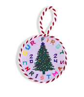 Needlepoint Ornament | Our First Christmas