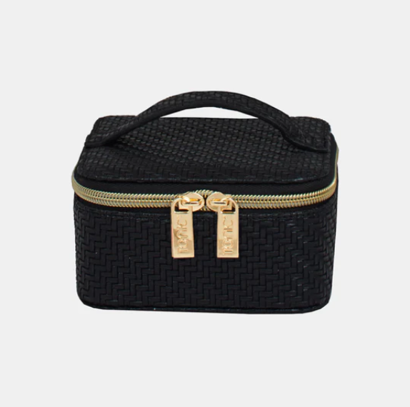 Herringbone Jewelry Cube | Licorice