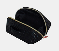 Small Herringbone Beauty Bag | Licorice