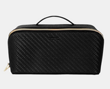 Large Herringbone Beauty Bag | Licorice