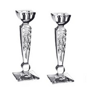 Iris Pair of Candlesticks | 8"