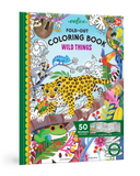 Fold-Out Coloring Book-Wild Things