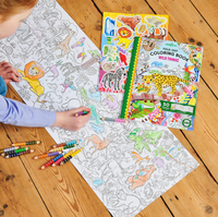 Fold-Out Coloring Book-Wild Things