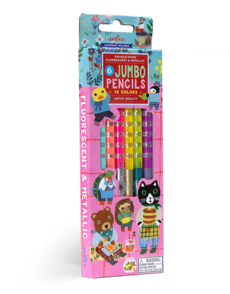 Sweet Celebration 6 Jumbo Color Pencils