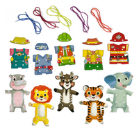 Occupations Dress Up Lacing Cards