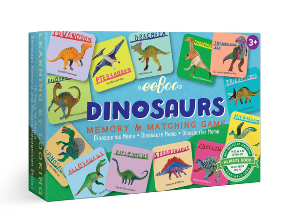 Dinosaurs Little Memory & Matching Game