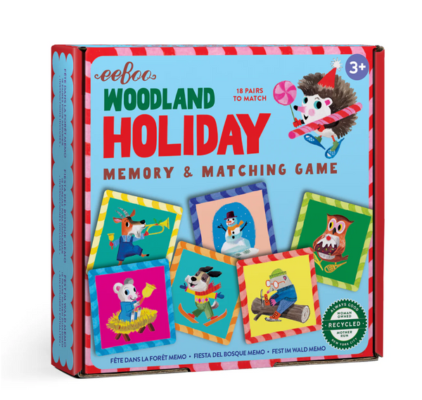 Woodland Holiday Memory & Matching Game