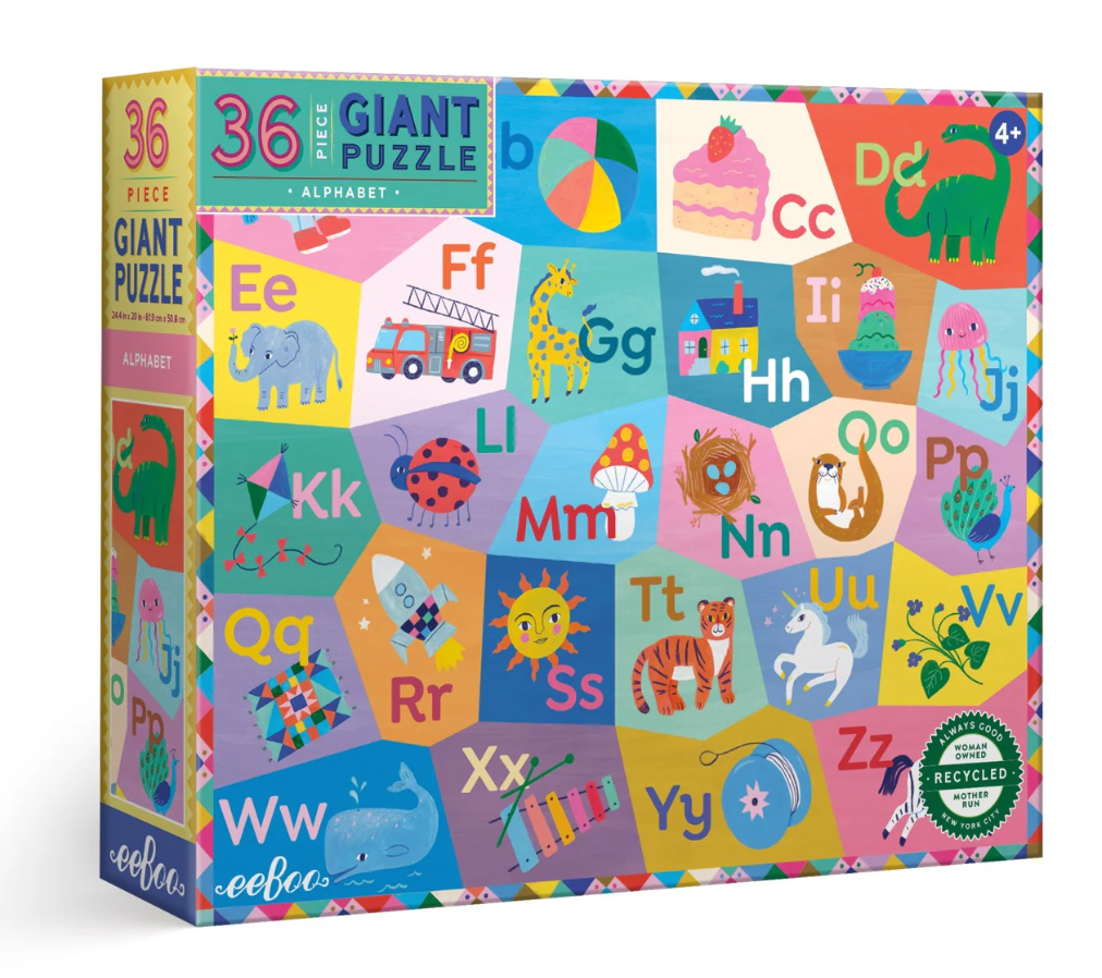Alphabet 36 Piece Giant Puzzle – Peachtree Place
