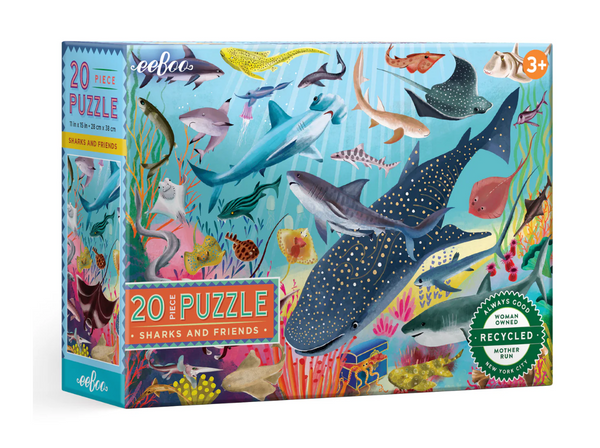 Sharks and Friends 20 Piece Puzzle