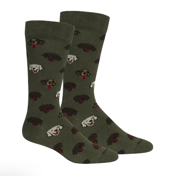 Happy Dog Socks | Sage