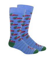 Jingle All The Way Socks | Truck & Tree