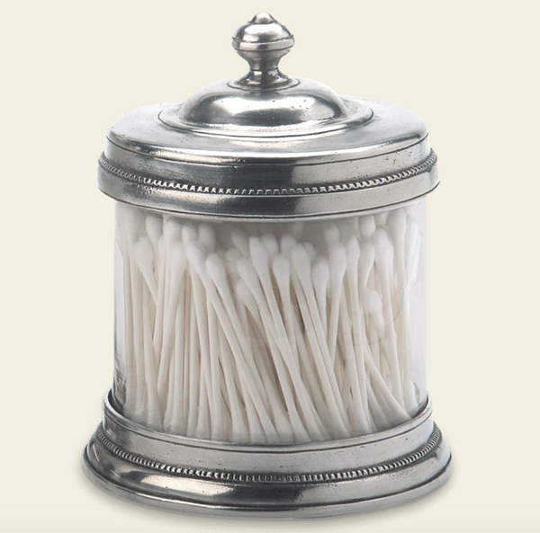 Pewter and Glass Canister | Small