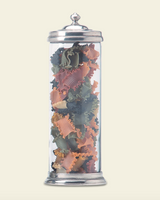 Pewter and Glass Canister | Extra Large