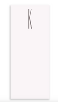 Buck Initial Notepad | K