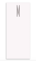 Buck Initial Notepad | M