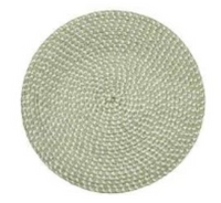 Eyelet Weave Placemat | Grass