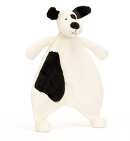 Bashful Puppy Comforter | Black & Cream