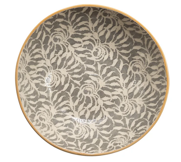 8" Bowl | Laurel Charcoal