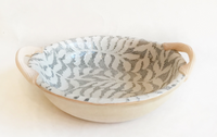 9" Veg Bowl w/Handles | Fern Charcoal