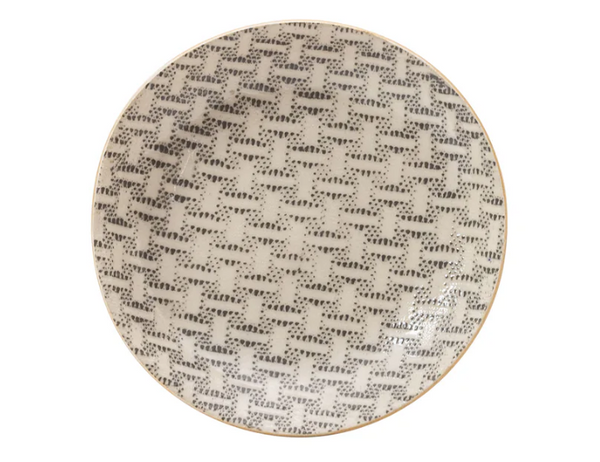 8" Bowl | Wicker Charcoal