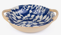 9" Veg Bowl w/Handles | Aspen Cobalt