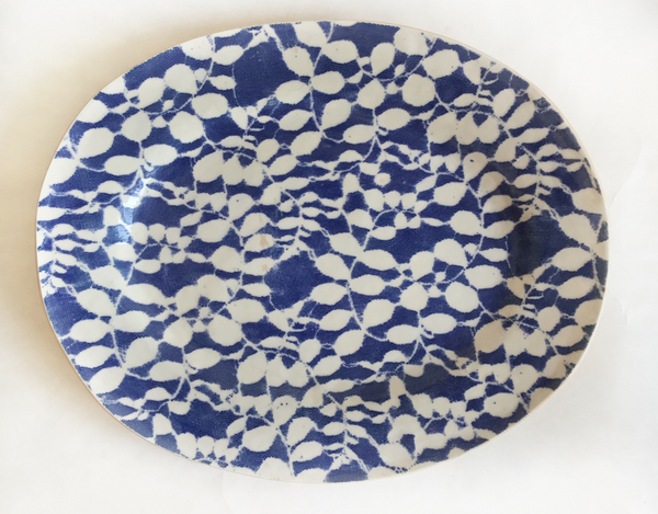 Med Oval  | Aspen Cobalt