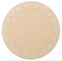 Dream Weaver Placemat | Natural/White