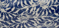 Medium Oval Platter | Laurel Cobalt