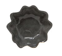 Gourd Dip/Dessert Bowl | Charcoal