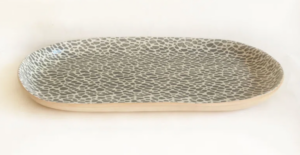 Small Fish Platter | Pebble Charcoal