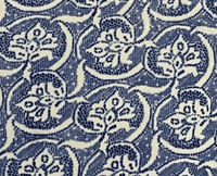 Small Fish Platter | Fleur de lis Cobalt