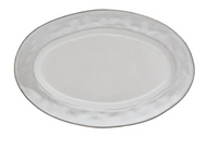 Azores Oval Platter | Greige Shimmer