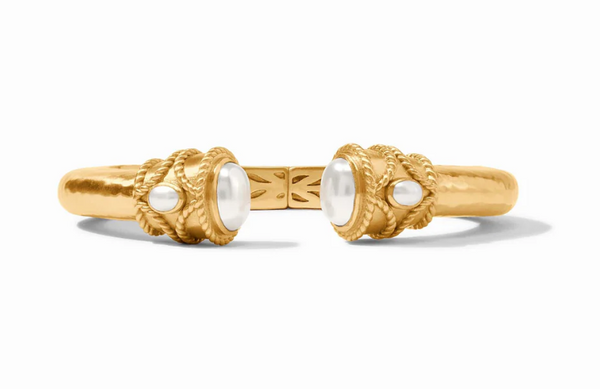 Nassau Demi Cuff Bracelet | Pearl